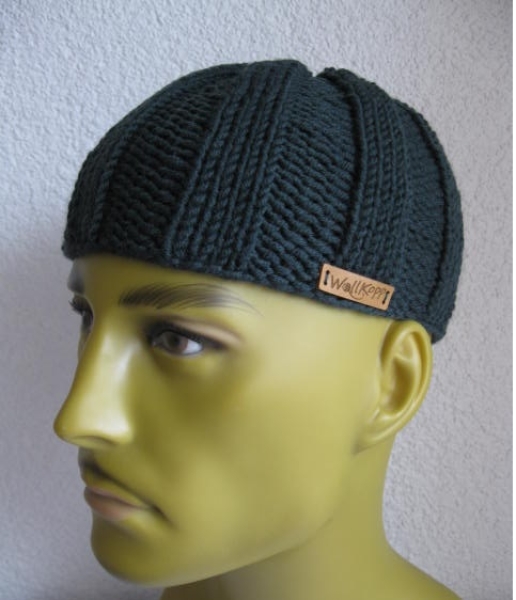 Man cap_dark green