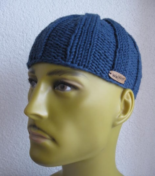 Man cap-Indigo