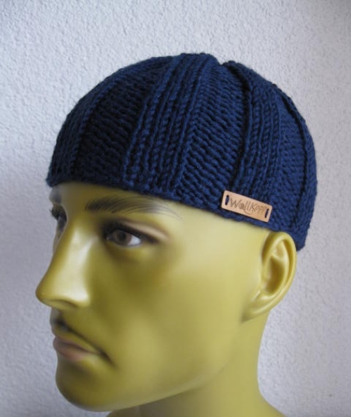 Man cap_dark blue