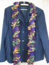 Frill-scarf color